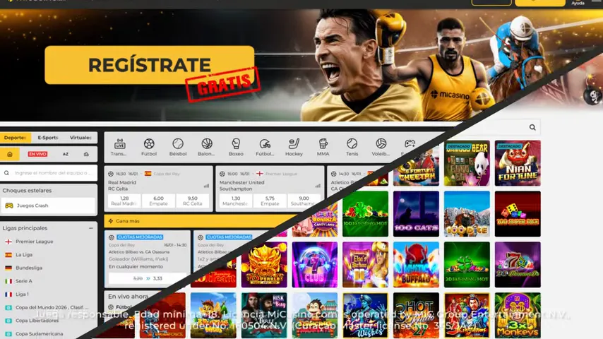 Jugador comparando promociones de casino en el móvil