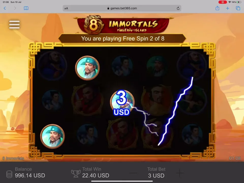 Bet365 Casino — captura de pantalla