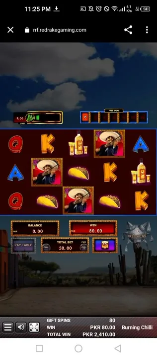 Burning Chilli X — captura de juego