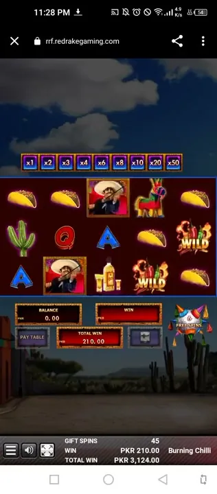 Burning Chilli X — mecánicas