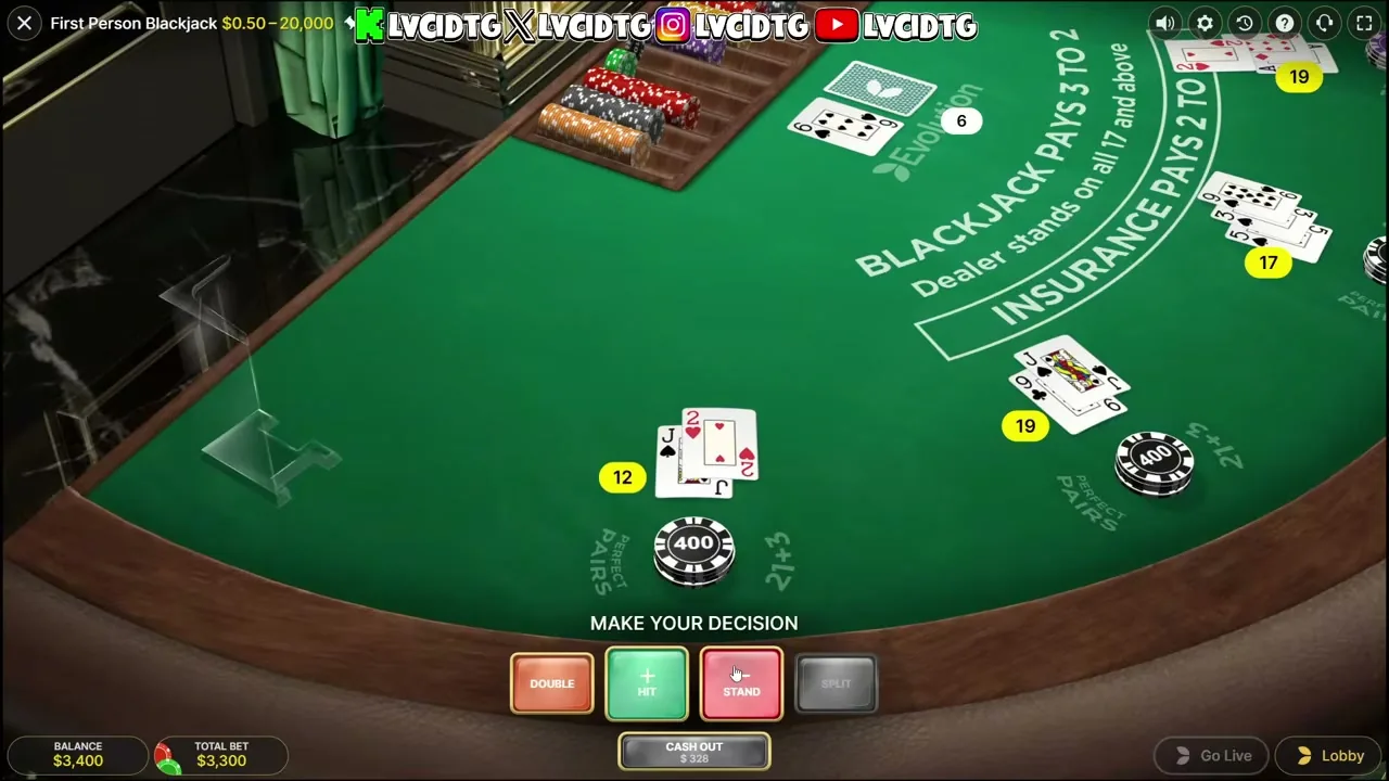 First Person Blackjack — bonos y promociones