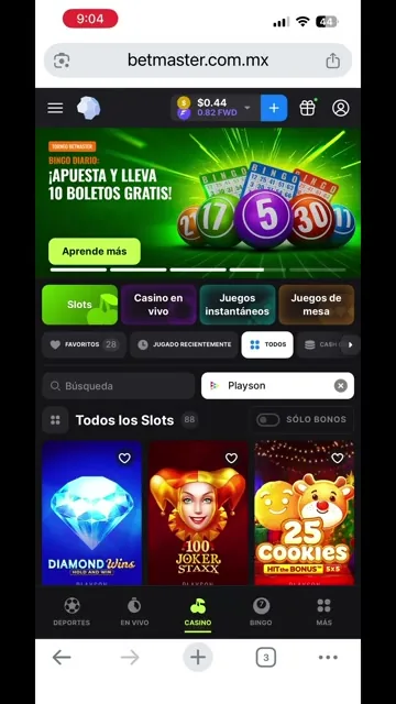 quejas casino — detalle